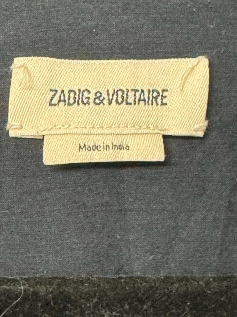 Zadig & Voltaire Ranky Dress Black Lace Ruffle Mini Boho Gothic Tiered Medium A4 - Picture 12 of 16